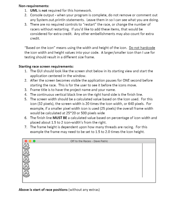 the Application, not the JFrame. Requirements: 1. One Animation Timer. Behind the