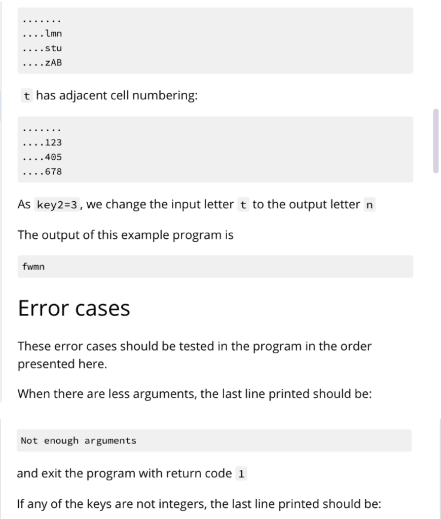 doing line by line, like add comments to codes to show what