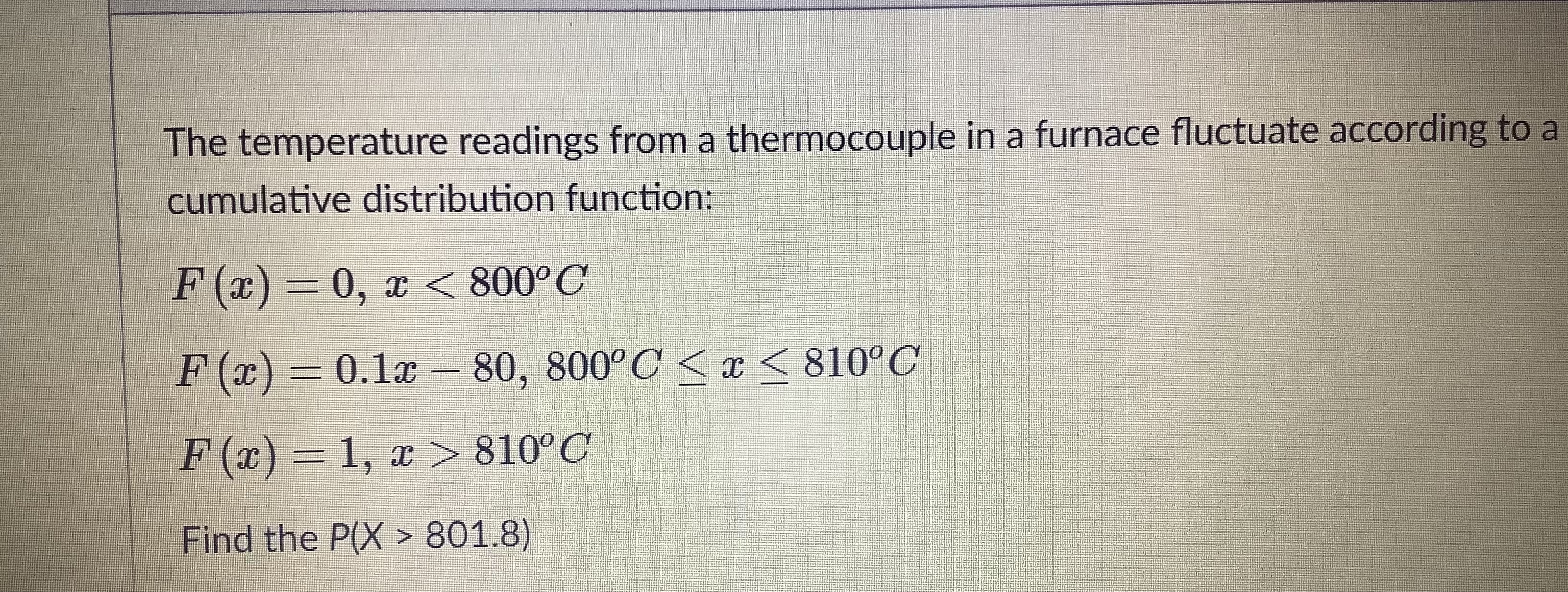 a thin copper wire in milliamperes. Assume that the range of X