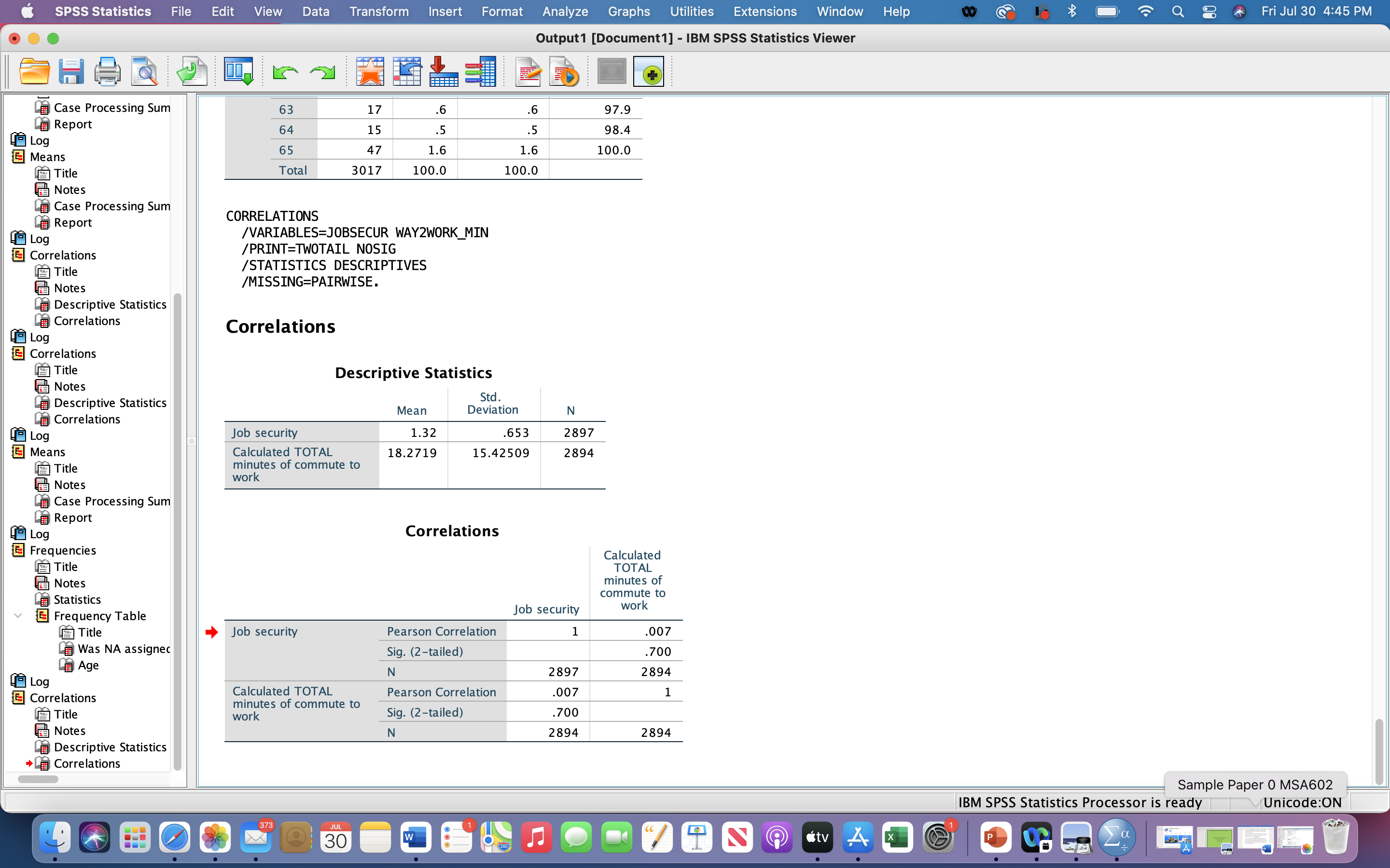 a flu shot in the past year (FLUSHOT) have a statistically different