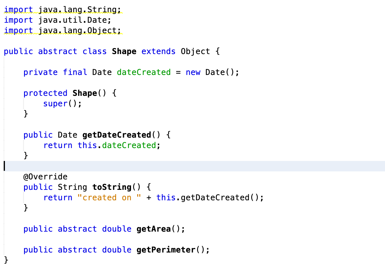 your designed but also implements the Comparable interface. Write a program that