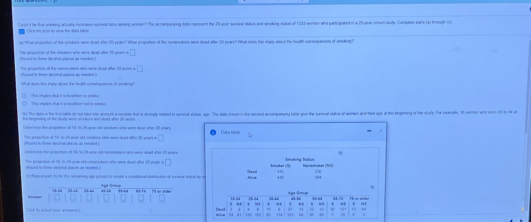 Please help me solve sections a and b Could it be that