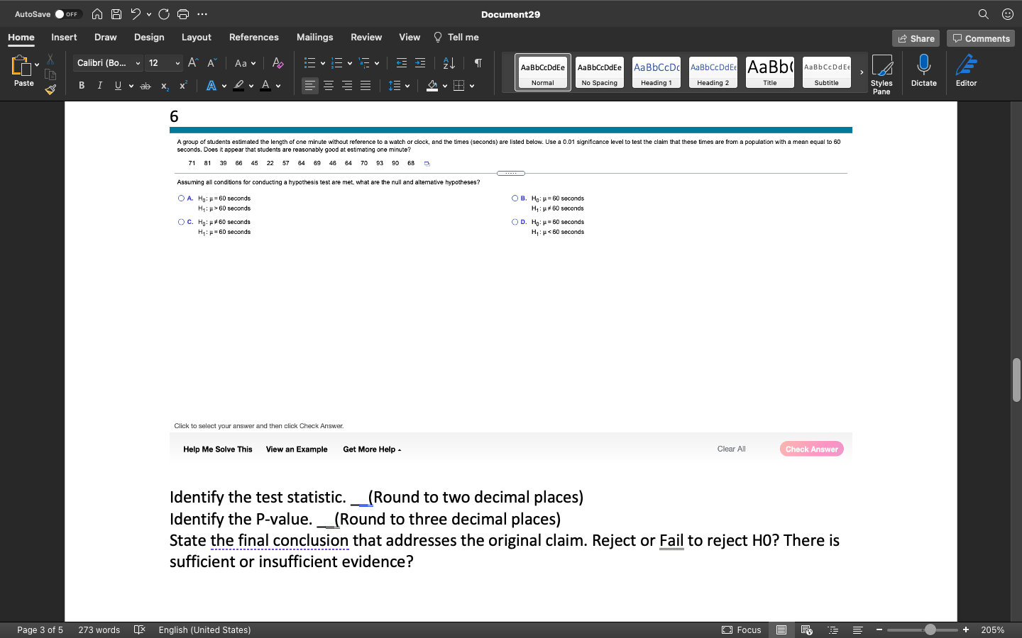 AutoSave . OFF AA ?. CG ... Document29 9 Home Insert