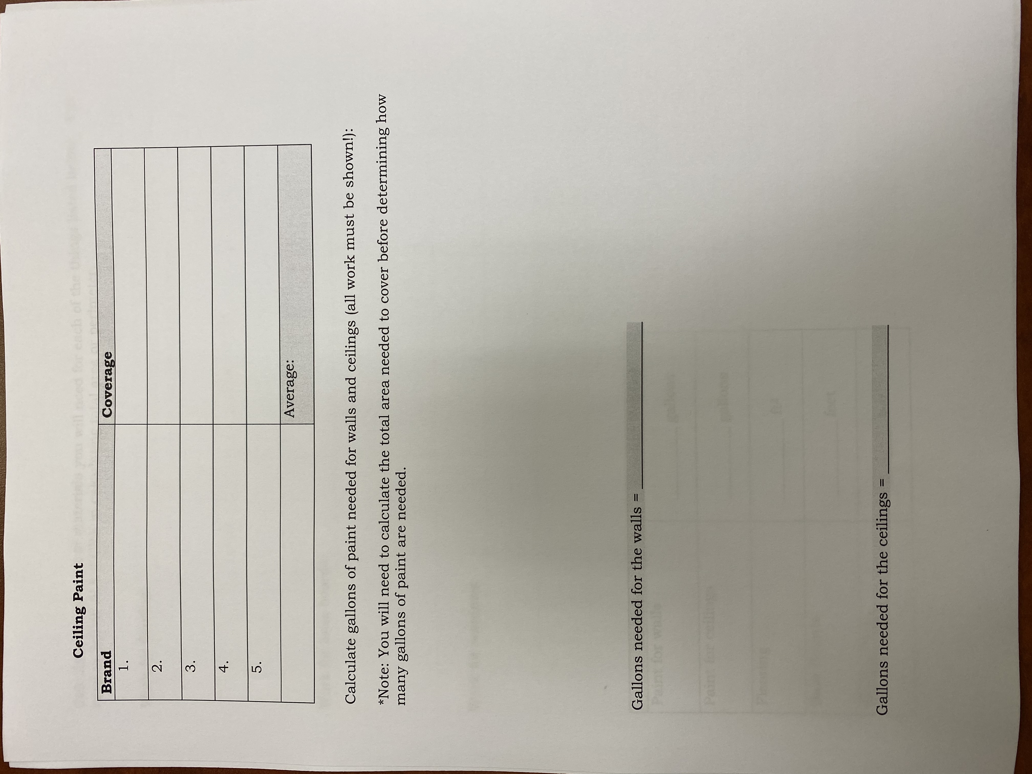 cost for the project. Which, in your opinion, gives the best comparison