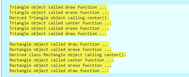C++ question: Consider a graphics system that has classes for various figures,