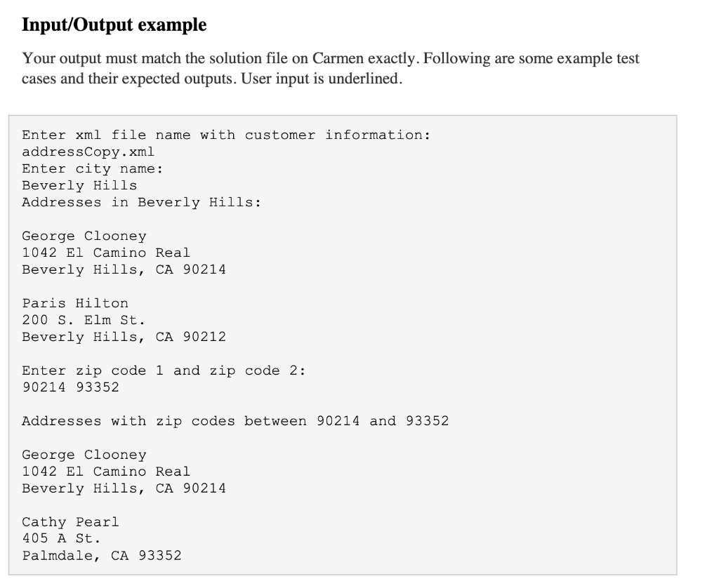 to define strings to store the information related to a person (name,