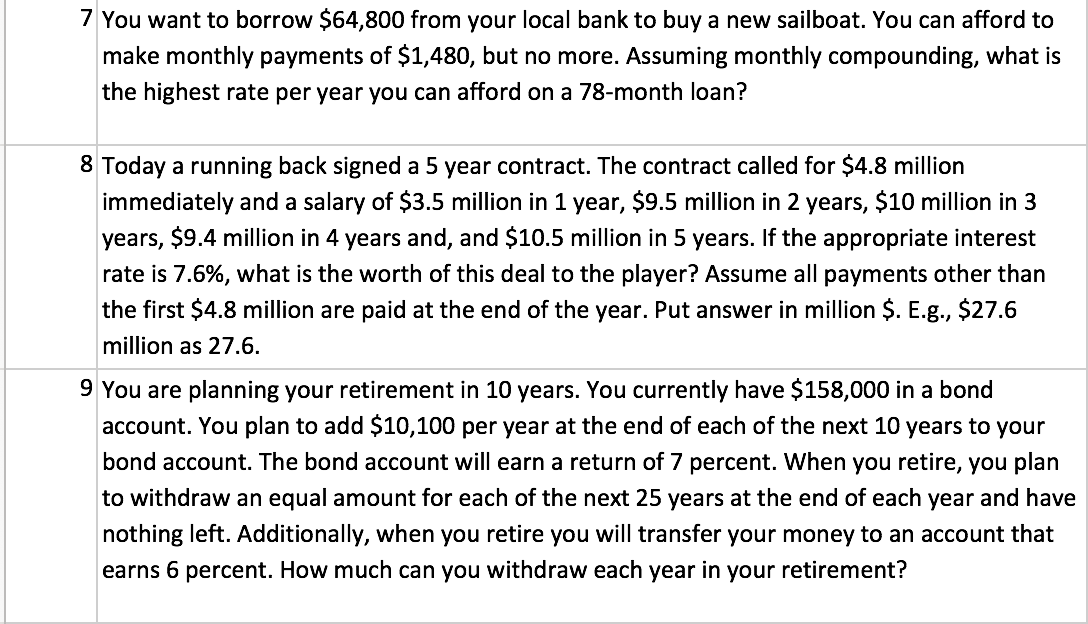 Round up to 4 decimal place for intermediate steps. Round to two