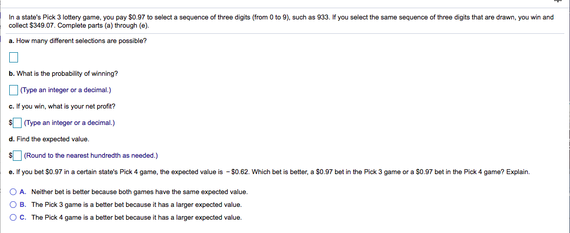 Stats 119... Please provide explanation for my future notes. :) In a