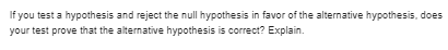 summary statistics: Y - 323 and $2 = .034 3. Test the