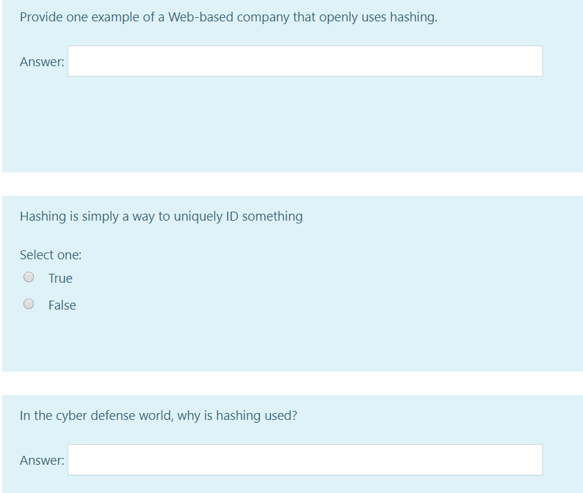 Data Structures Class - Short simple (and correct) answers please! Will give
