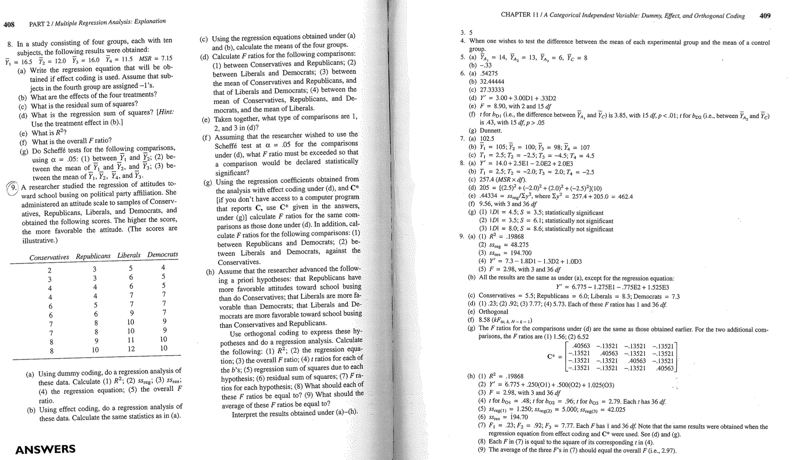 I need help with Question 9, problem A. Please see attached picture