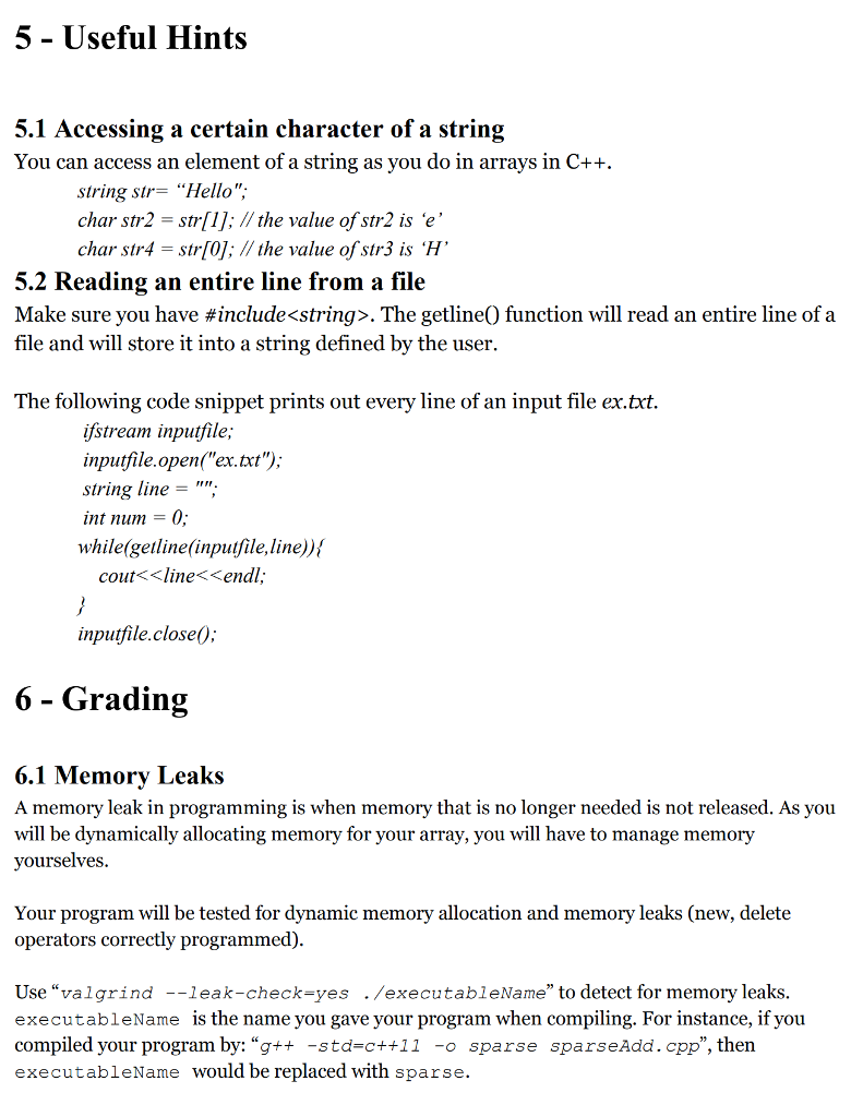 This program will add two sparse matrices in an efficient manner. Sparse