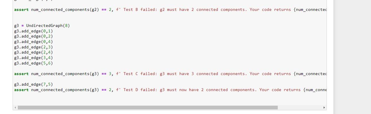 - This is automatically done for you when you get self.adj_list [i]