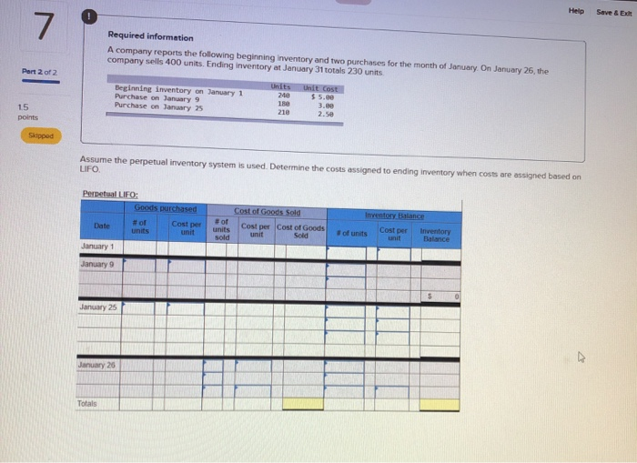 Seve Em Submit Giorgio had cost of goods sold of $9,577 million,