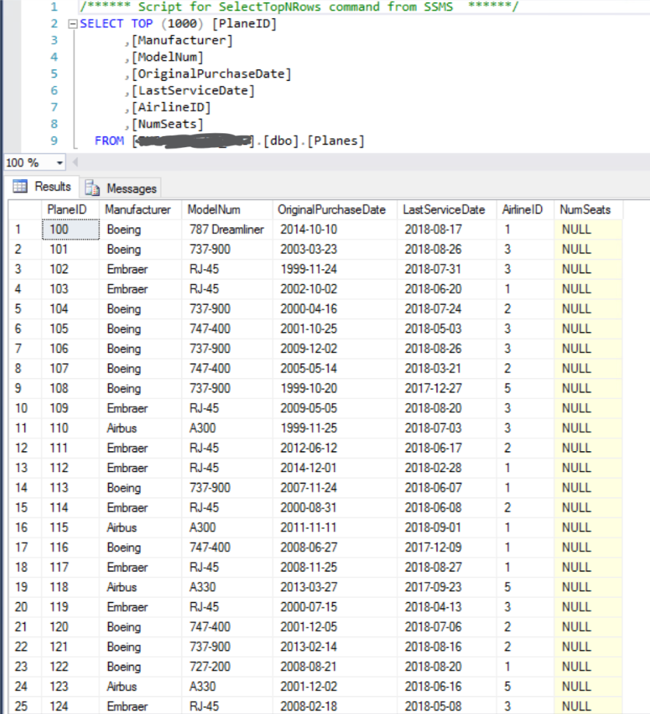 March. This query should be written so that whenever it is run,