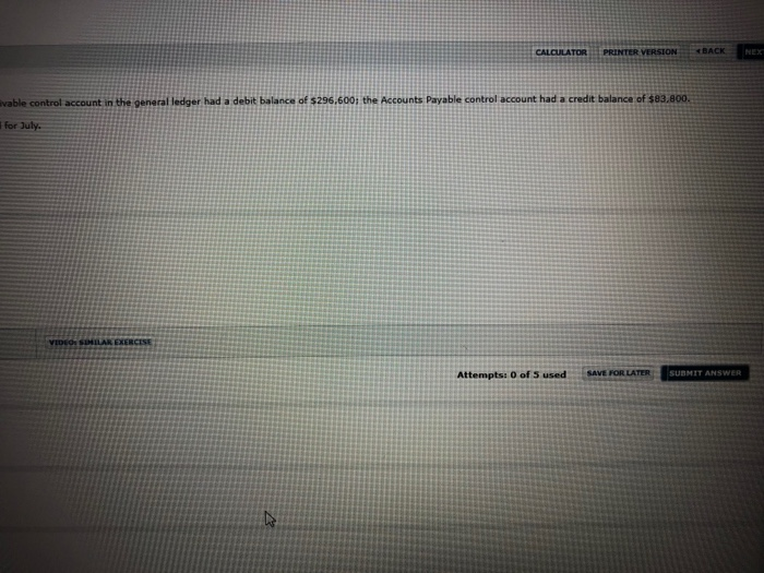 chapter On June 30, after all monthly postings had The July transactions