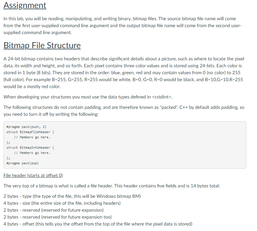 undefined Assignment In this lab, you will be reading, manipulating, and writing