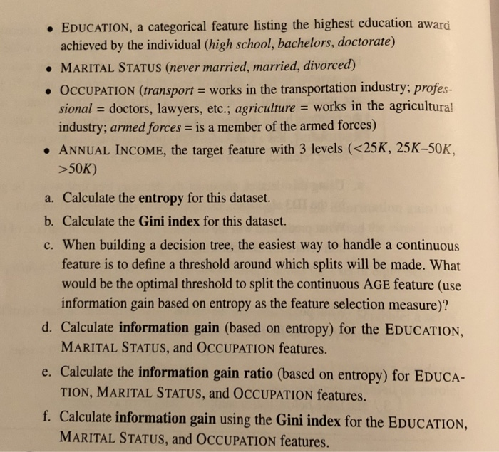the textbook fundamentals of machine learning for predictive data analytics, chapter 4,