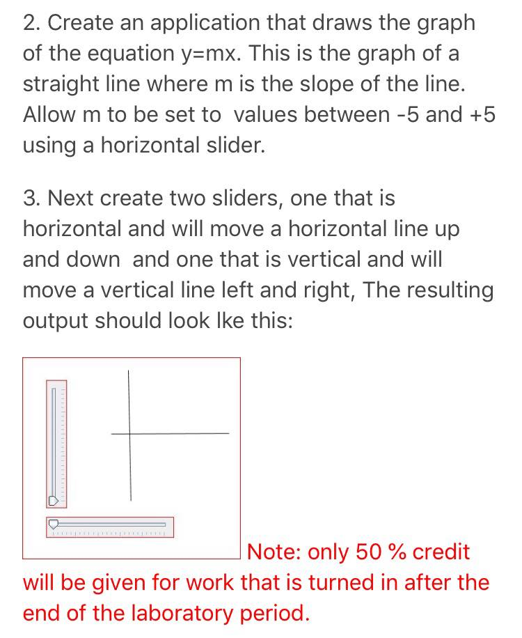 JAVA //******************************************************************** // Equation.java Authors: Lewis/Loftus // // Solution to Programming Project