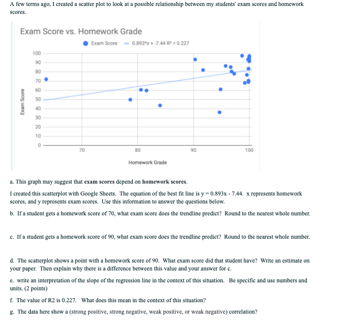 can you help me answer this question please? A few terms ago,