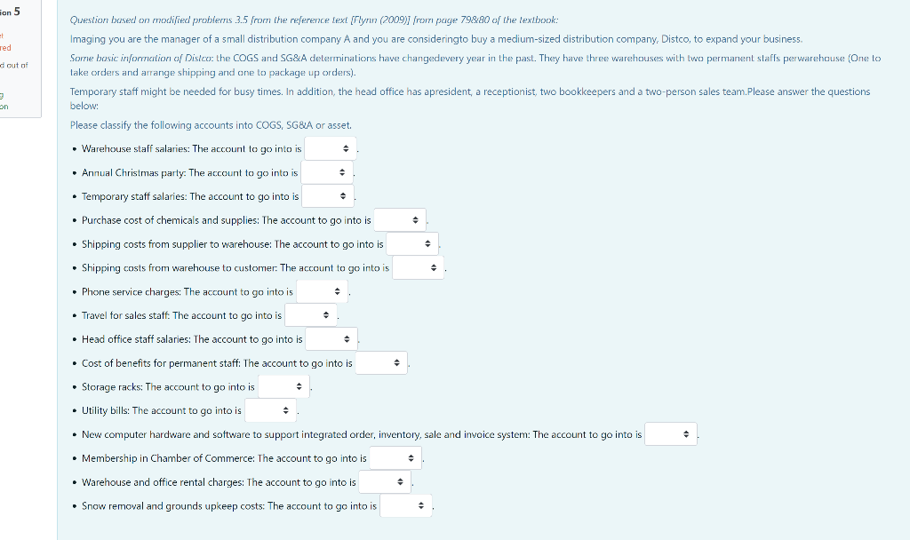 Question based on modified problems 3.5 from the reference lext [Flynn