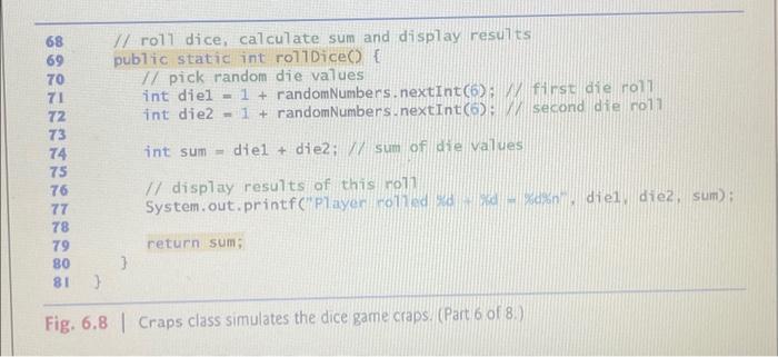 from the Craps class 4- Write a program that runs this game