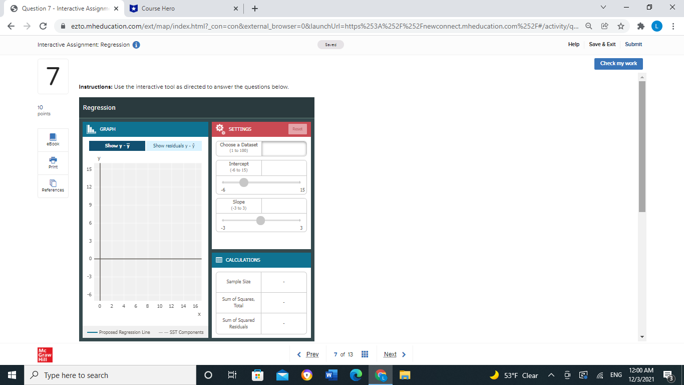  Question 7 - Interactive Assignm X Course Hero X + V