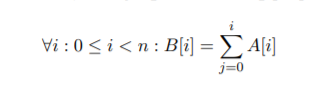 Given an integer array of size n denoted A[0 . . .