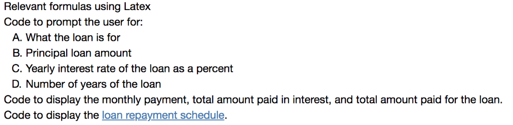 Calculation For calculating monthly payments, use the following formula: r(P) mpym 1-()