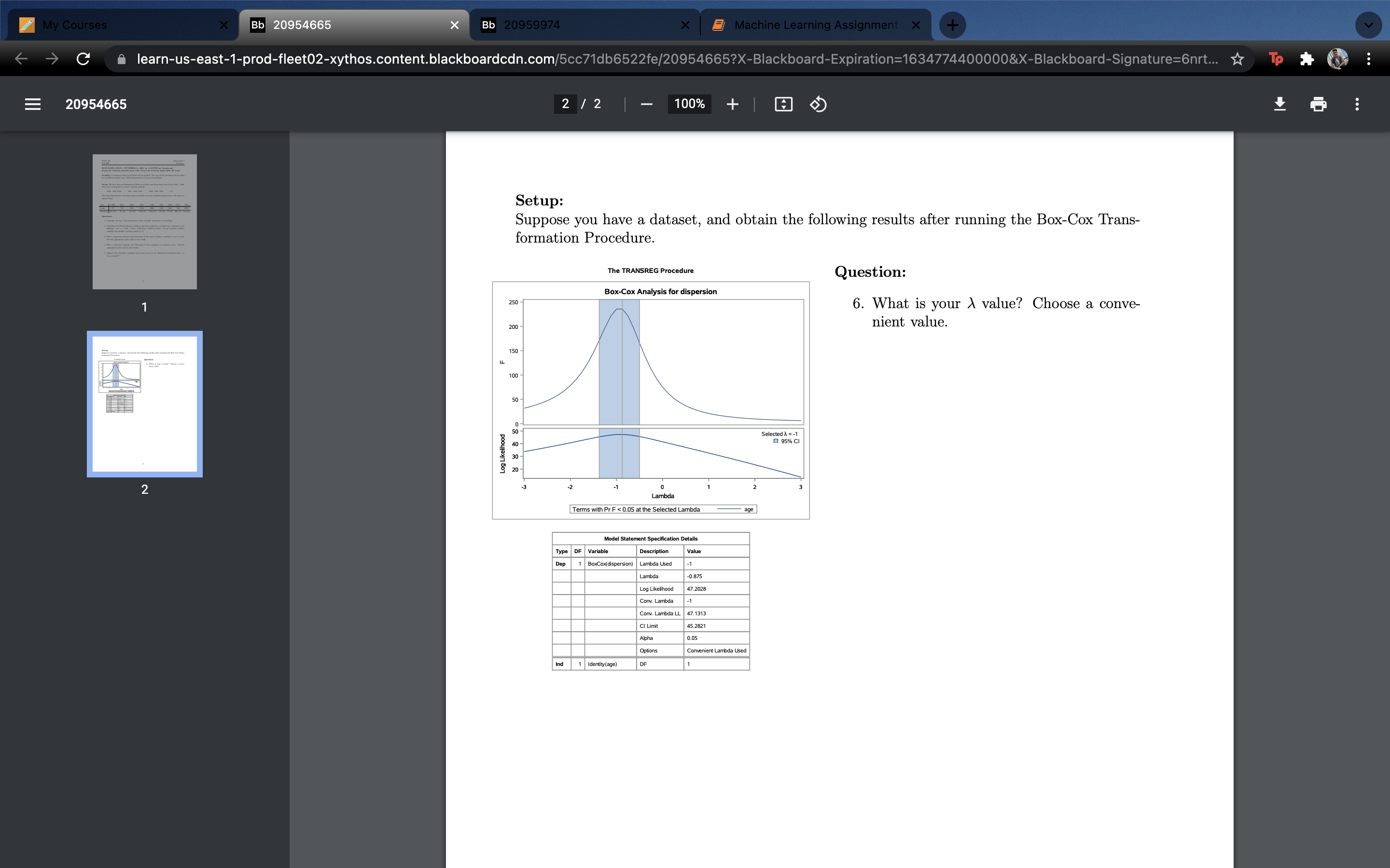  My Courses Bb 20954665 Bb 20959974 E Machine Learning Assignment X