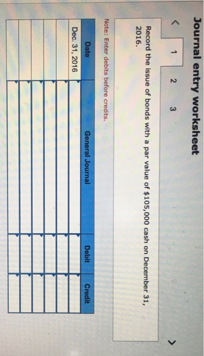 issues 10%, five-year bonds, on December 31, 2016, with a p r