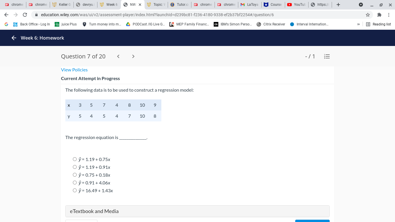  @ chrome chrome Keller G S devryu.i Week 6: 5 NW