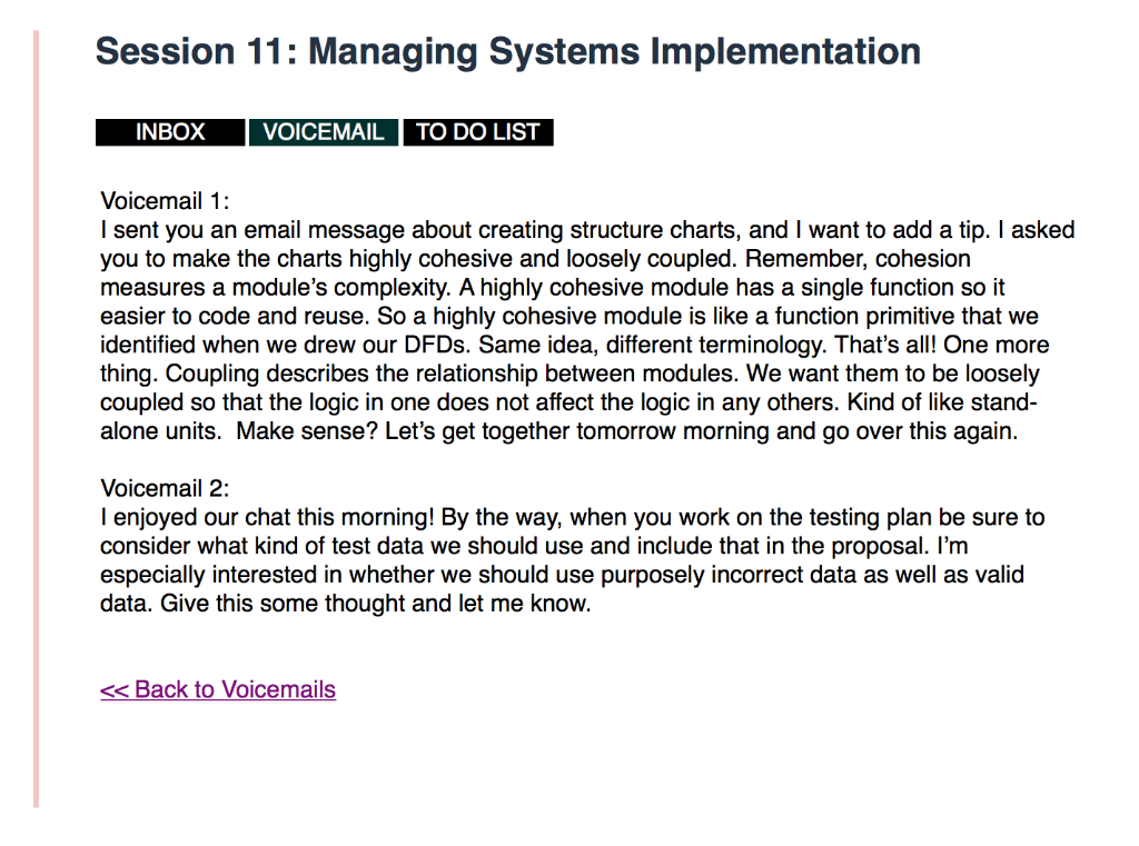 a reminder about careful documentation. 3. Jesse says it's important to understand