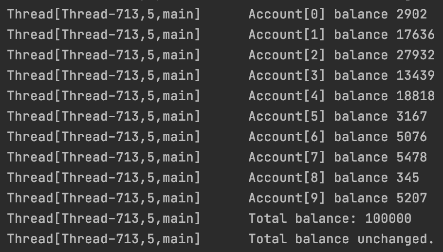 withdraw(int amount) { if (amount balance)) { try { wait(); } catch