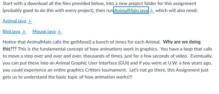 JAVA Concept: "interface" means you are writing method with a specific name,