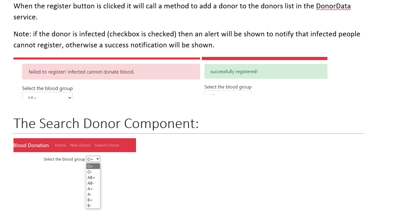 or to support the treatment of an illness. By donating blood you