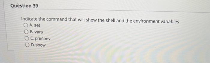 apt-update B. apt-upgrade C. apt-get upgrade D. apt-get update Indicate the command