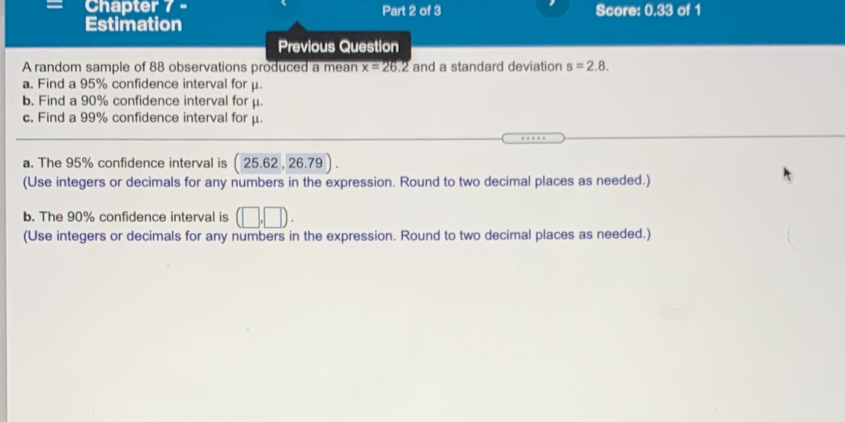 Find B and C please Chapter 7 - Part 2 of 3