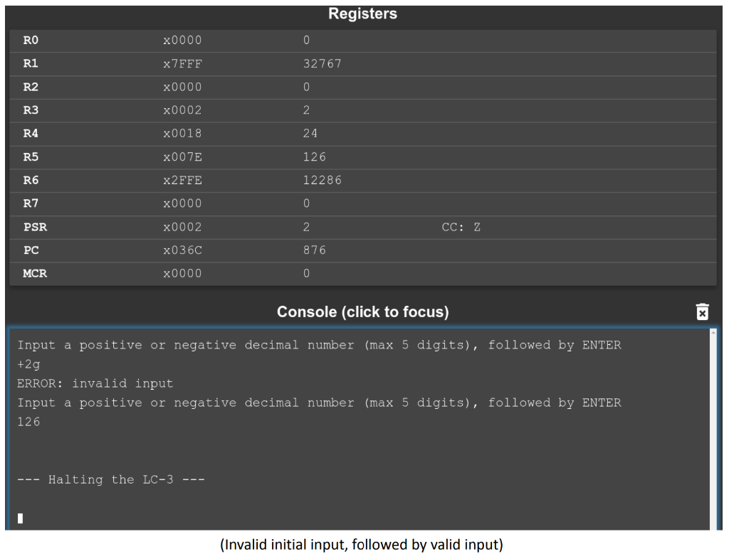message)! ; is it = '+'? if so, ignore it, go get