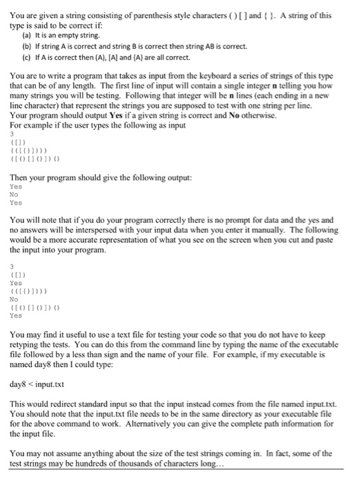  Data Structure with C You are given a string consisting of