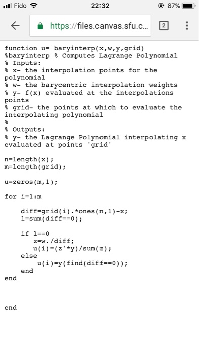 Required submission: 1 page PDF document and scripts/codes uploaded to Canvas The