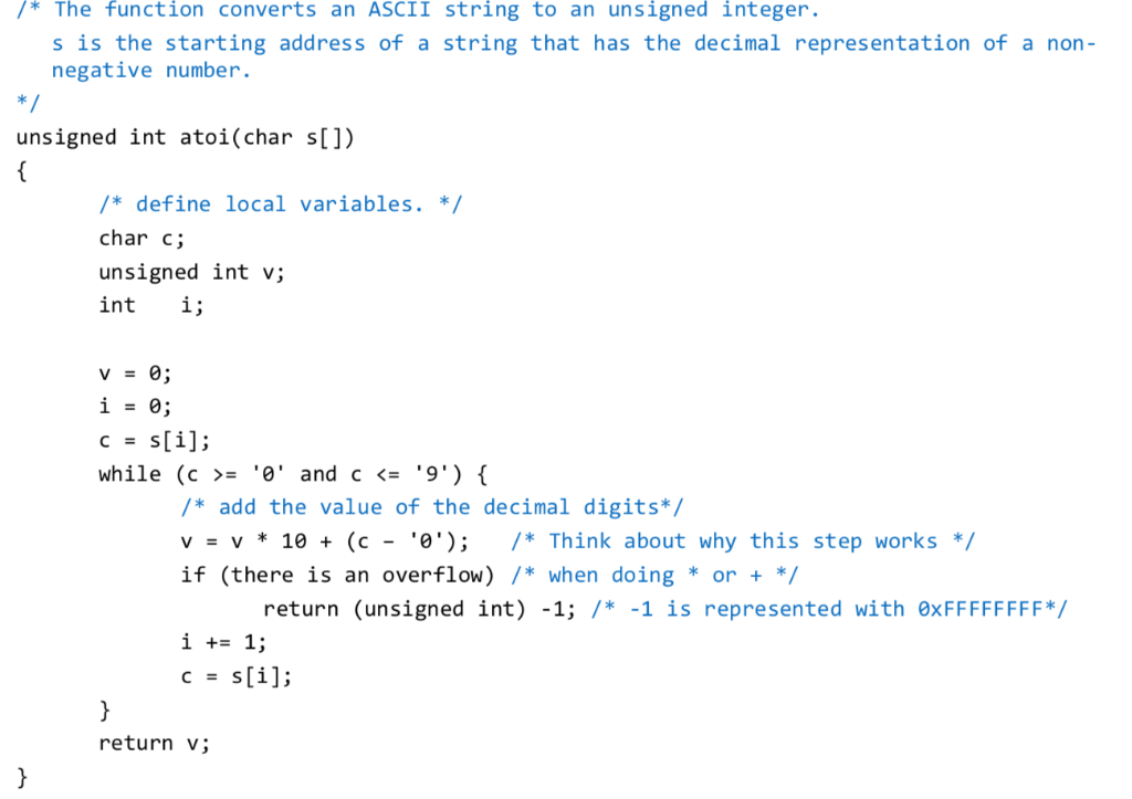 Please used Mips code! to convert a string in integer. First, read