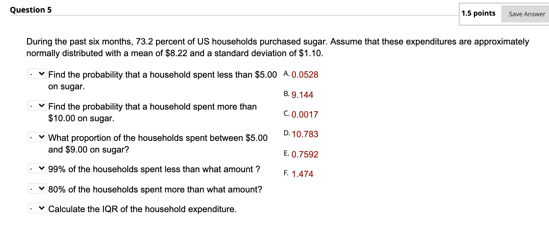 graduate? A. 0.99411 What is the probability that exactly three of the