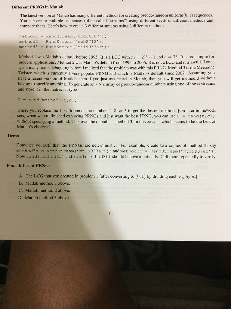 Please use only mathlab or python to solve and include all of