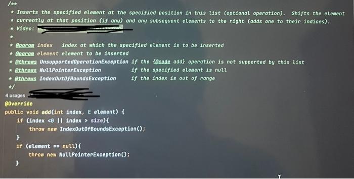 Please give java code for this 