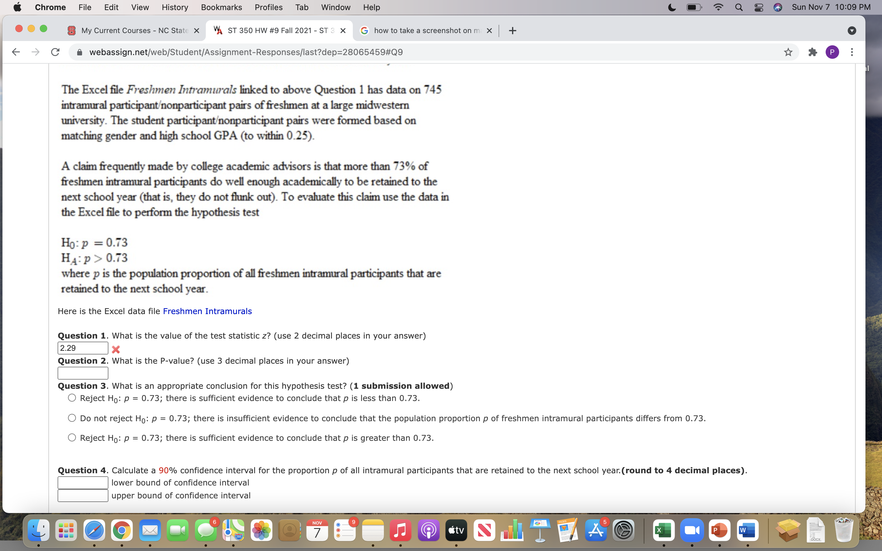 Chrome File Edit View History Bookmarks Profiles Tab Window Help L