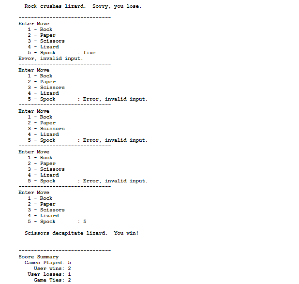 select a winner. However, unlike truly random selections, if the game extends