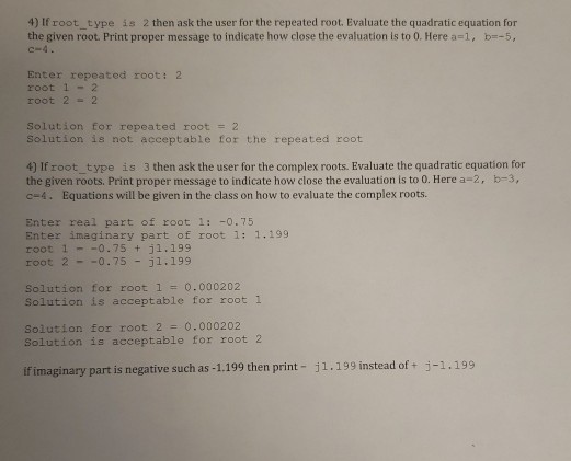 output as well. Their should be different screenshots for each section. thank