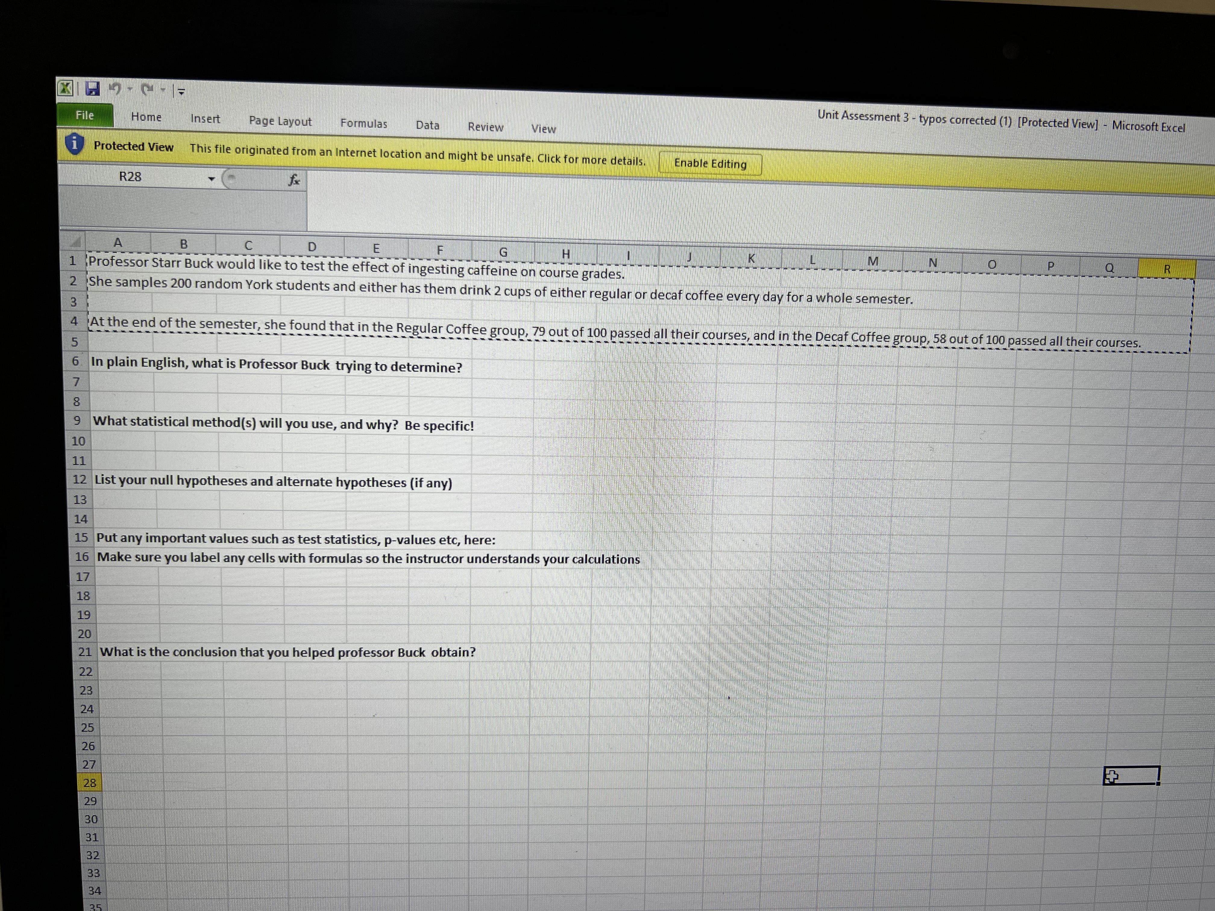  Unit Assessment 3 - typos corrected (1) [Protected View] - Microsoft