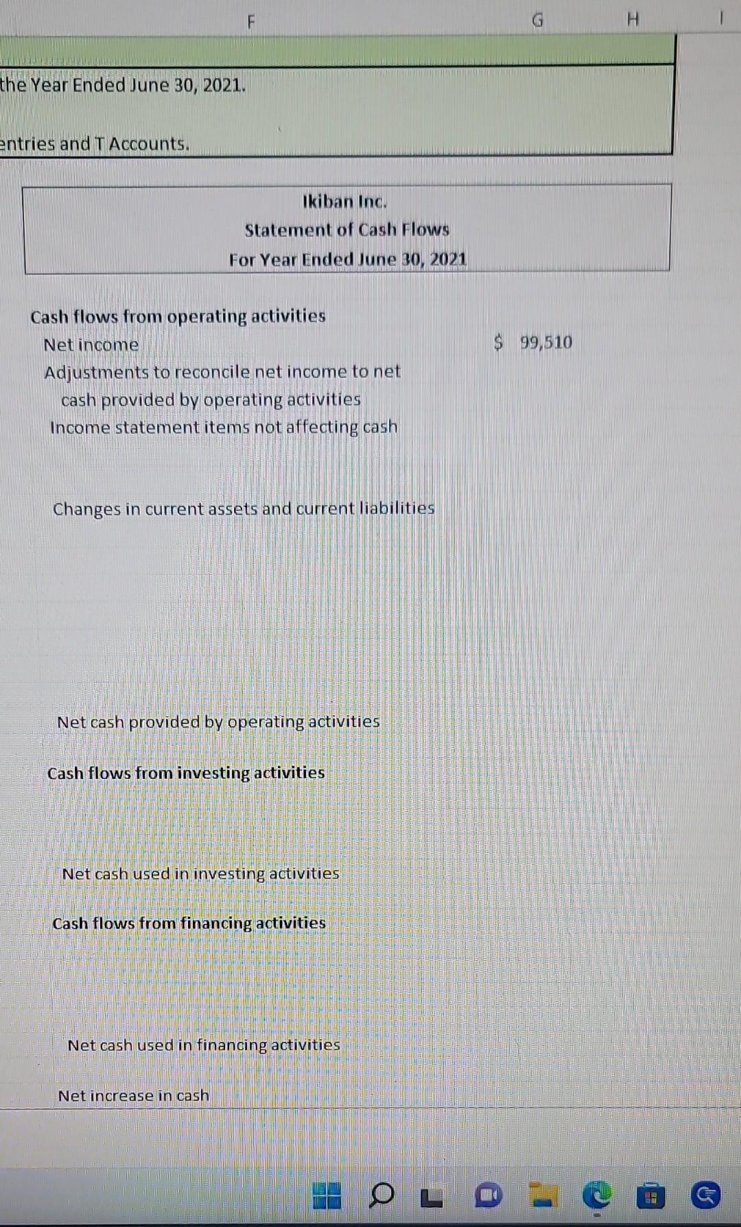 answers also. thank you in advance Required: Using the information below, prepare